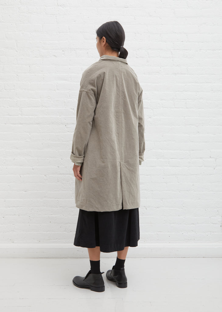 Velvet Collar Coat