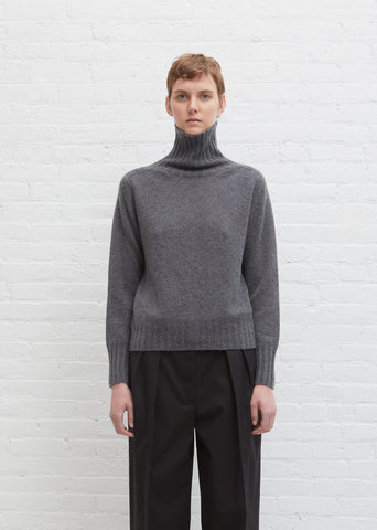 Cashmere Wide Roll Neck