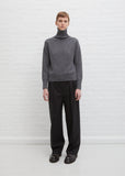 Cashmere Wide Roll Neck