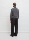 Cashmere Wide Roll Neck