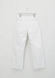 Ruthe Cotton Jean — White