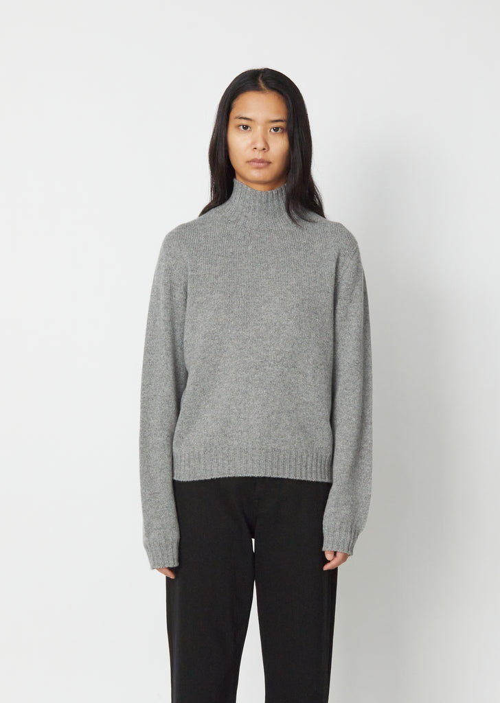 Kensington Top — Medium Heather Grey Melange