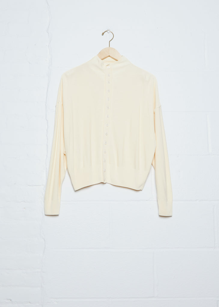 Reversible Sweater — Cream