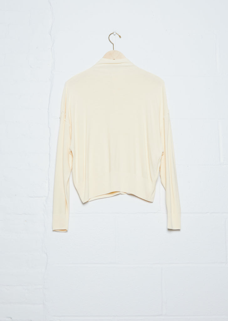 Reversible Sweater — Cream