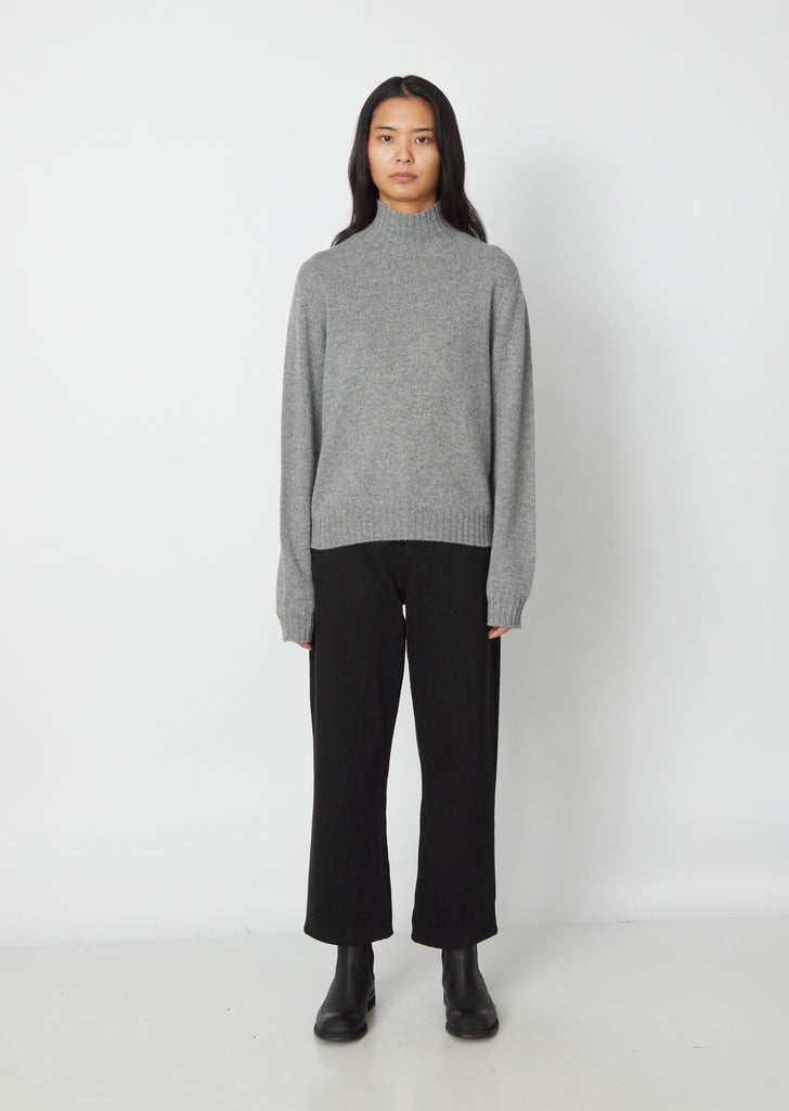 Kensington Top — Medium Heather Grey Melange