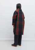 Cove Reversible Double-Faced Wool Tartan Coat