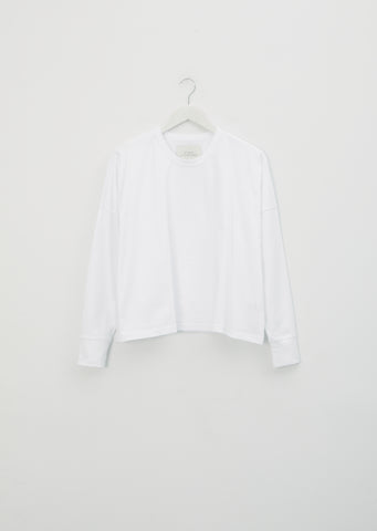Loop Long Sleeve T-Shirt — White