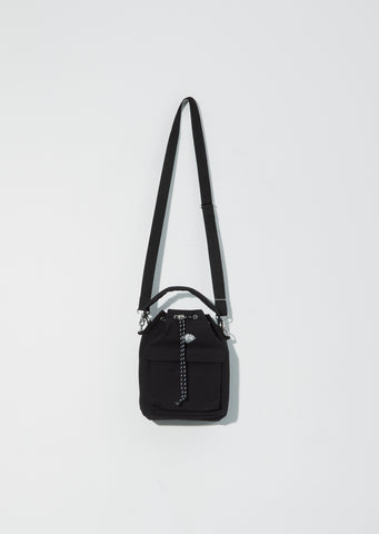 Utliity Drawstring Bag — Black
