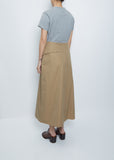 Emin Cotton Blend Skirt