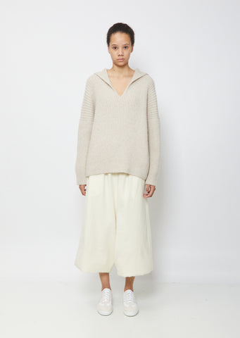 Rib Sail Pullover