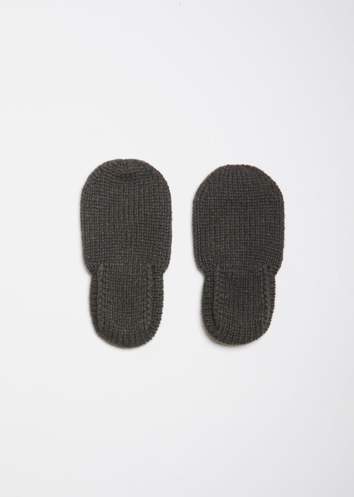 Brooklyn Cashmere Lounge Socks — Forest