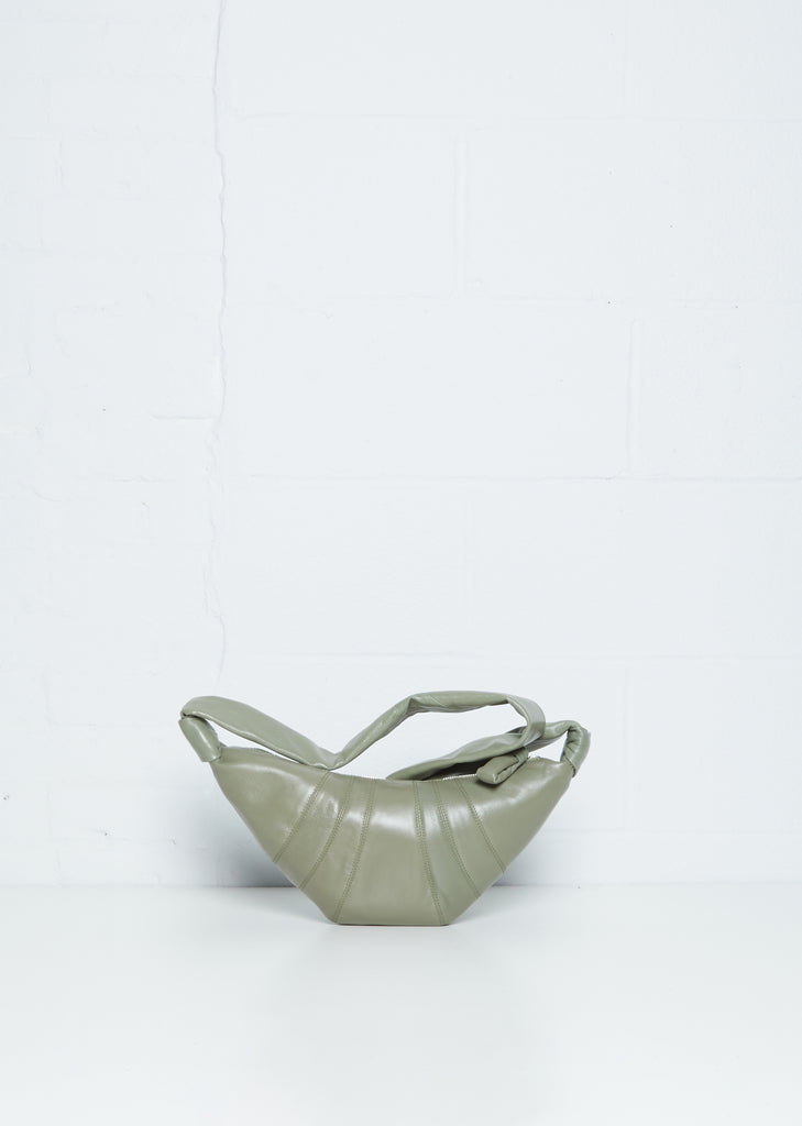 Small Croissant Bag — Hedge Green