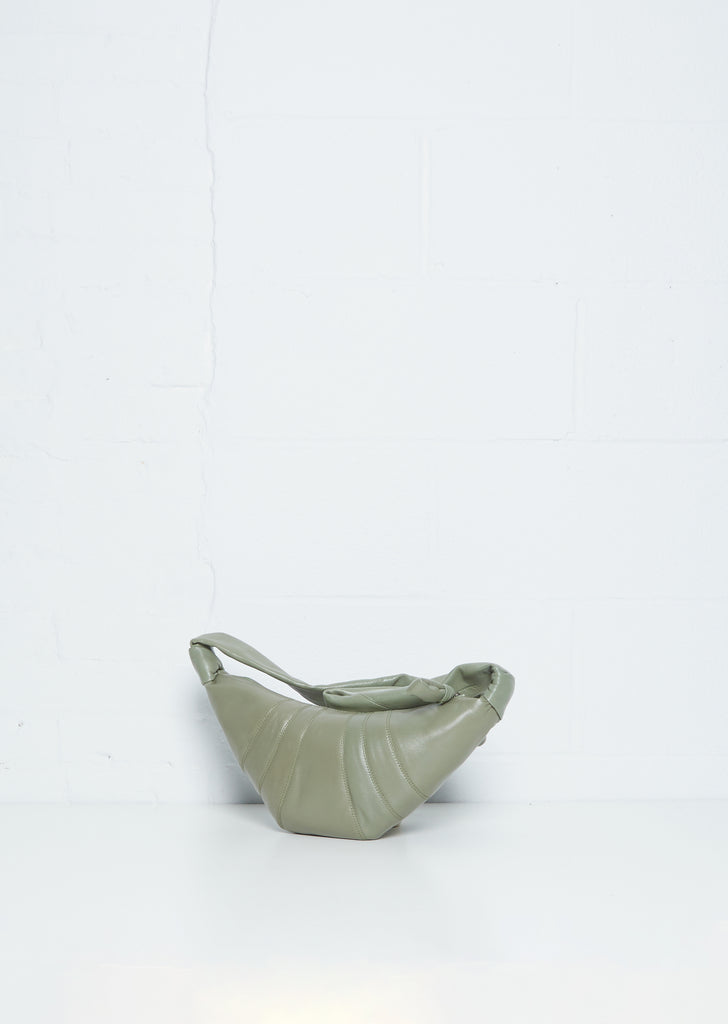 Small Croissant Bag — Hedge Green