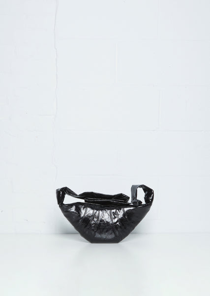 Small Croissant Bag — Black – La Garçonne