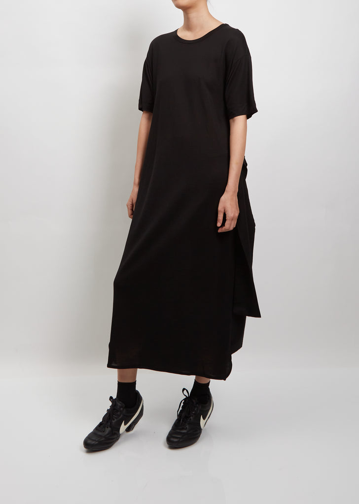 Flute Jersey Dress