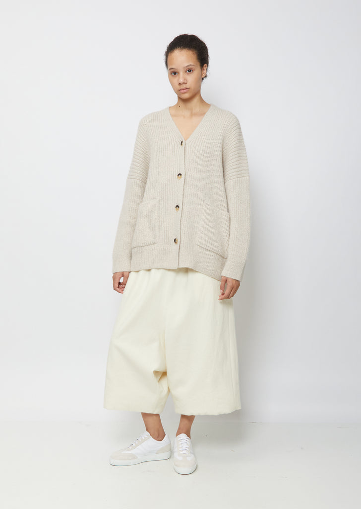 Rib Cardigan