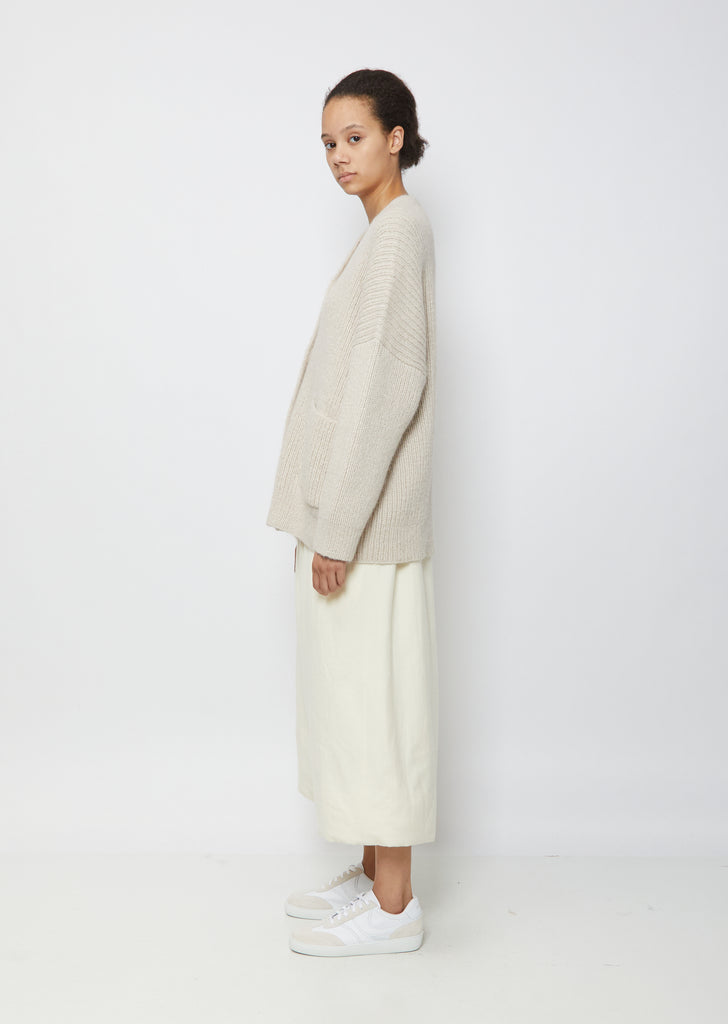 Rib Cardigan