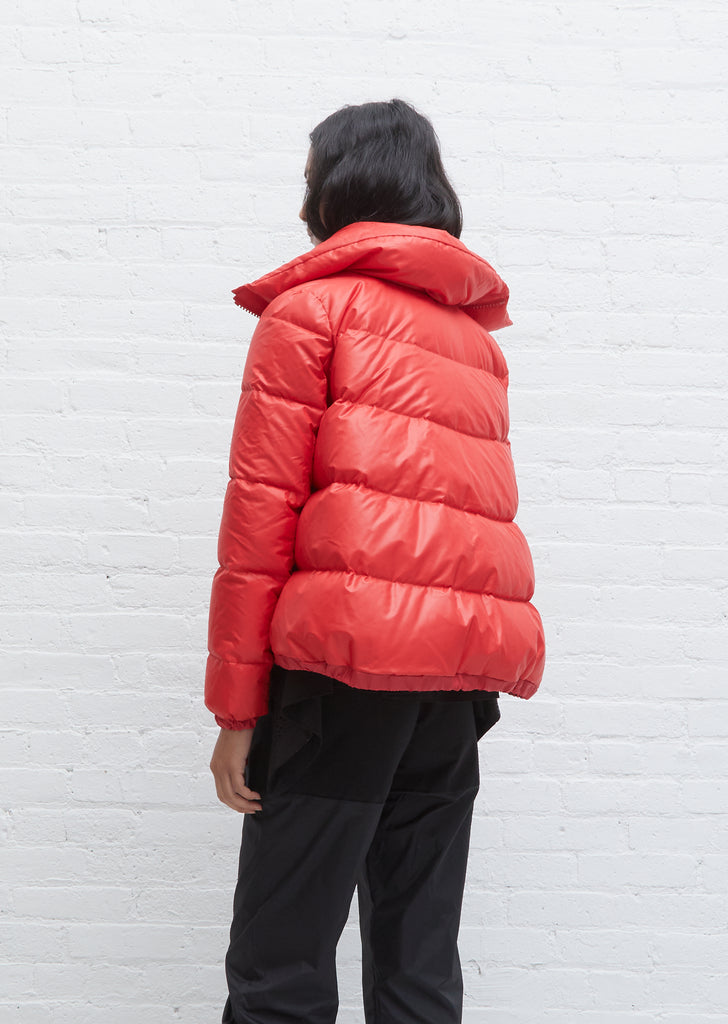 Puffer Jacket — Red