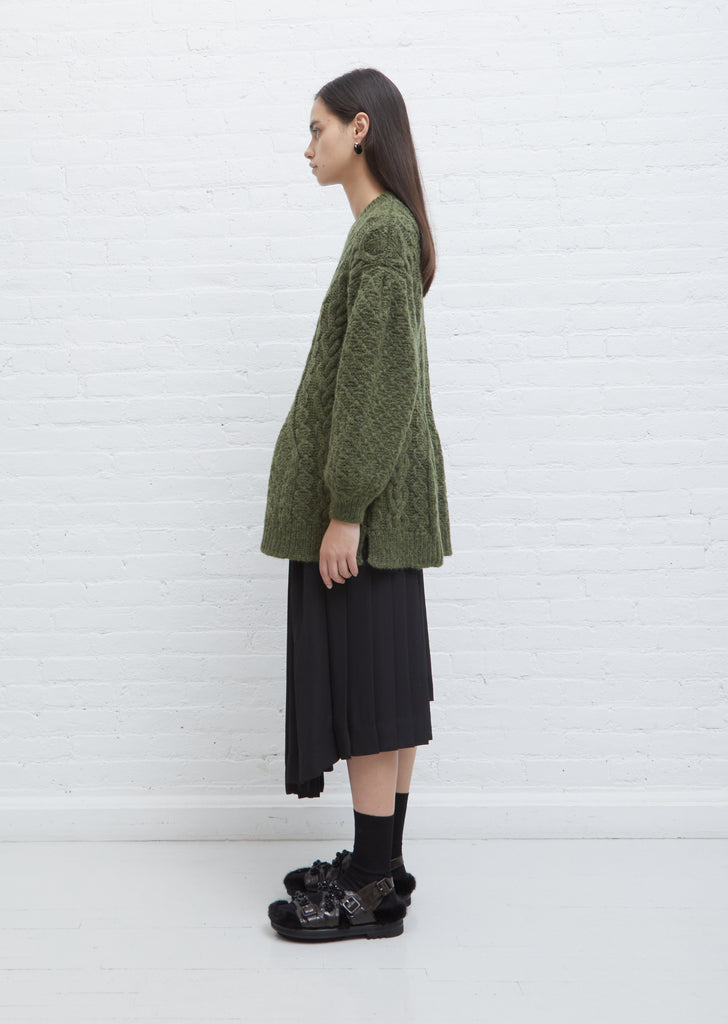 Signature Sleeve Sculpted Sweater