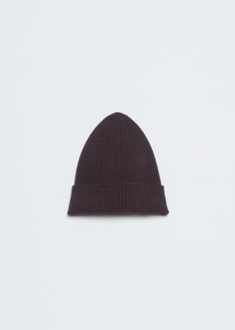 Seamless Knit Beanie — Chocolate Raisin