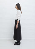 Linen Denim Skirt