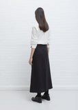 Linen Denim Skirt