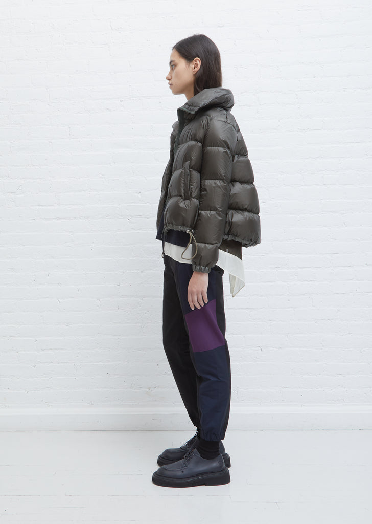 Puffer Jacket — Khaki