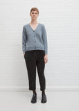 Cashmere Seamless V Neck Cardigan — Twist Harbor