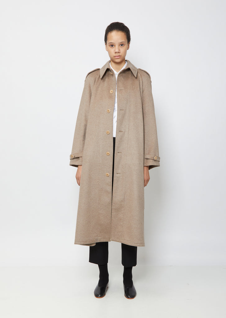 Single Breasted Trench Coat
