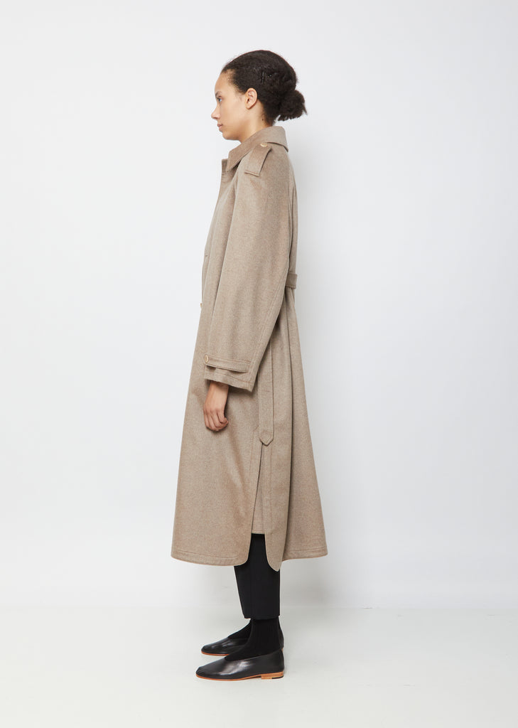 Single Breasted Trench Coat