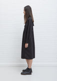 Storm Flap Dress — Black