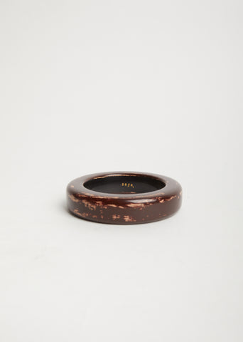 Kham Urushi Bangle — Temple Red