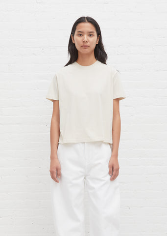 Marine Perfect Cotton Tee — Dove