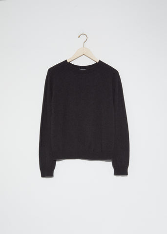 Cotton-Cashmere Crewneck Sweater — Assam Twist