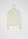 Cotton-Cashmere Crewneck Sweater — Canvas Twist