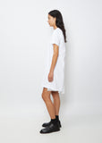 Cotton Poplin x Jersey Dress