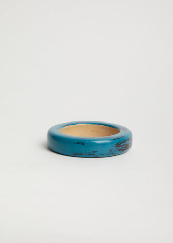 Kham Urushi Bangle — Lake Blue