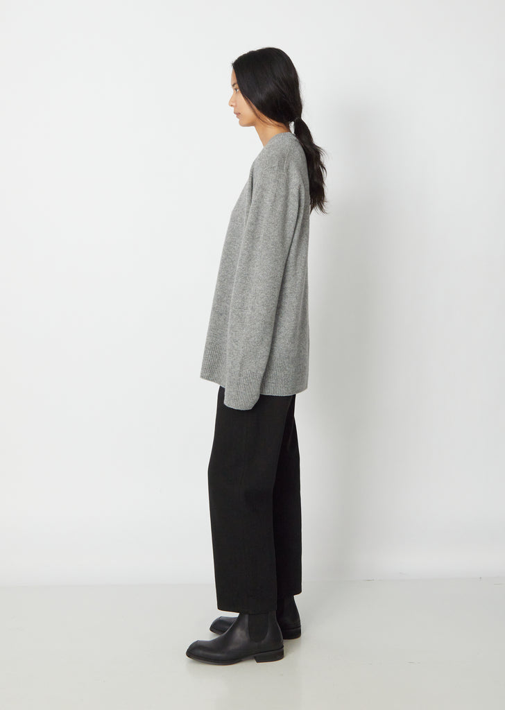 Sibem Top — Grey Melange