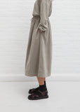 Velvet Double Skirt — Marron Glace