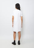 Cotton Poplin x Jersey Dress