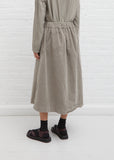 Velvet Double Skirt — Marron Glace