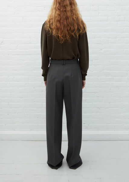 【PORTERNA】Luson Wool Belt Trousers Feb2021Session0371_TMHILHPS20_