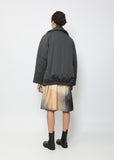 Wadded Asymmetrical Jacket — Urchin