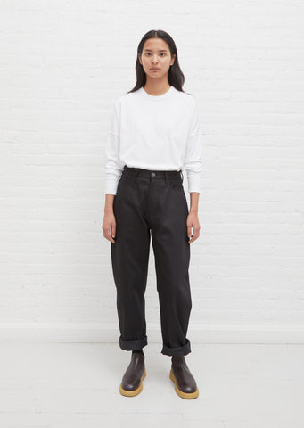 Ruthe Cotton Jean — Black