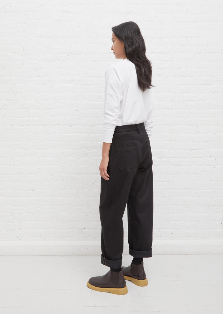 Ruthe Cotton Jean — Black