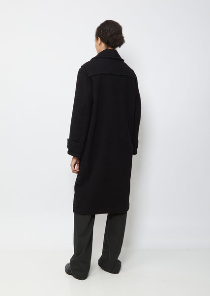 CLANE OVER MAXI DUFFLE COAT ウール CLANE OVER MAXI DUFFLE COAT ウール CLANE DESIGN DUFFLE COAT