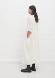 Relaxed Fit Airy Dress — Ivory