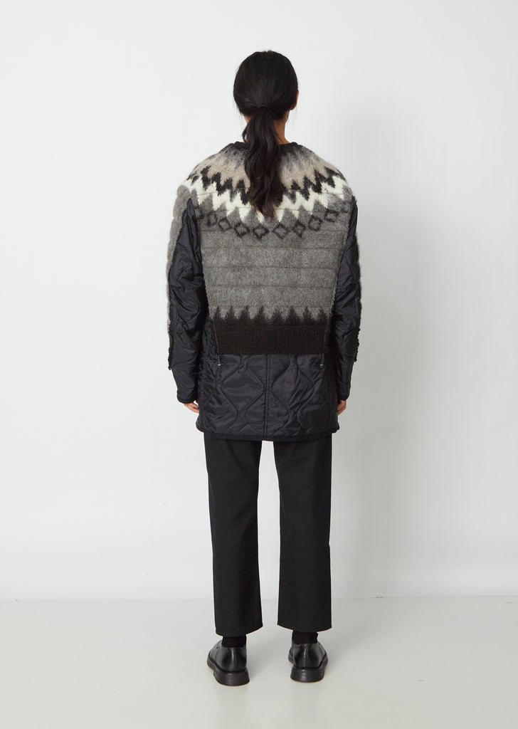 Quilted Wool Jacket