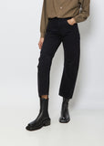 Curved Leg Relaxed Jeans