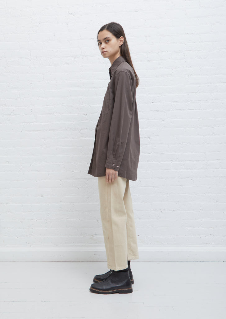 Patch Pocket Shirt — Chestnut
